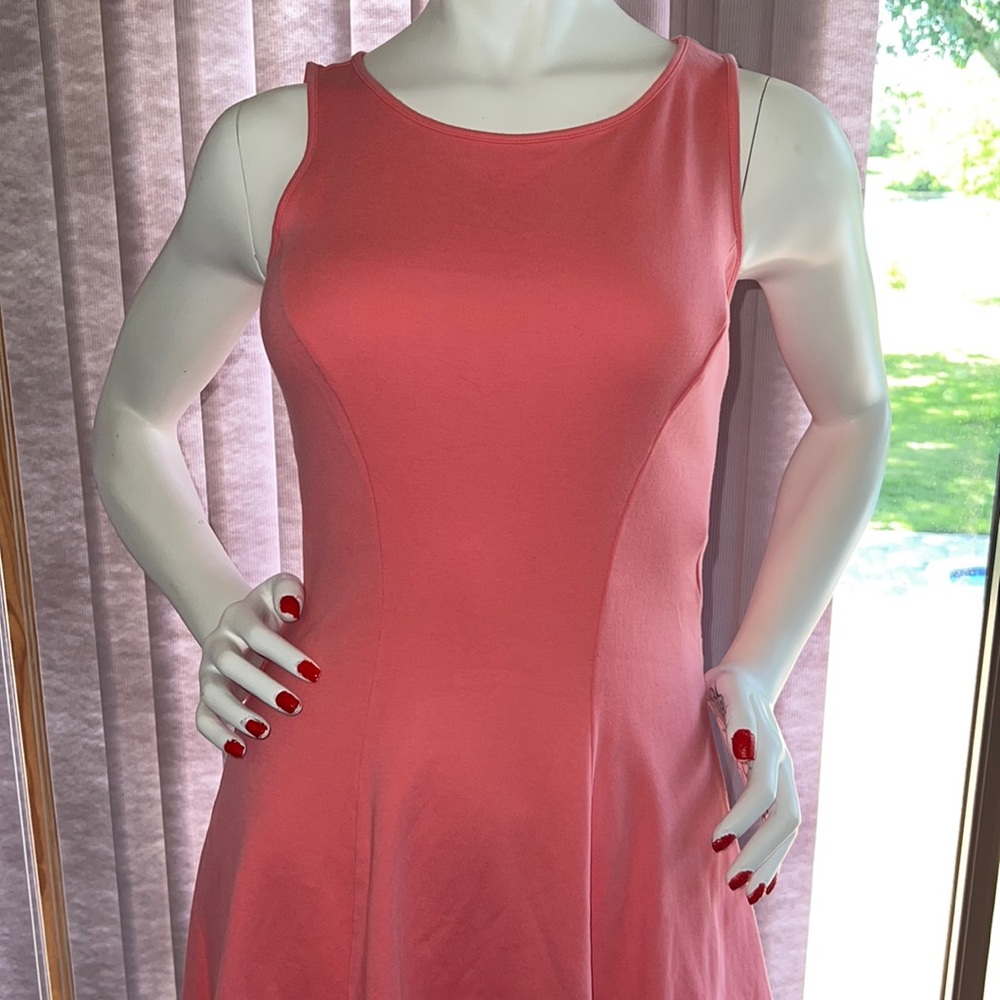 NY and Co. cotton dress - Coral - XS